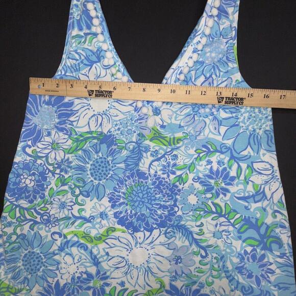 Lilly Pulitzer Frenchie Blue Designer CAMILLA SWING DRESS Preppy Classic | S - Picture 5 of 15